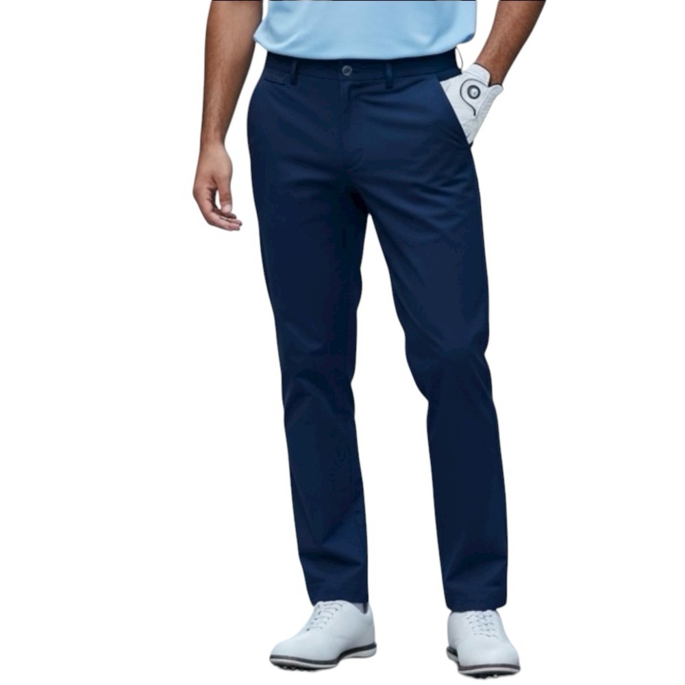 Twillory Pants Mens Blue Breathable Microfiber Wrinkle/Res Zip/Pockets 34x30